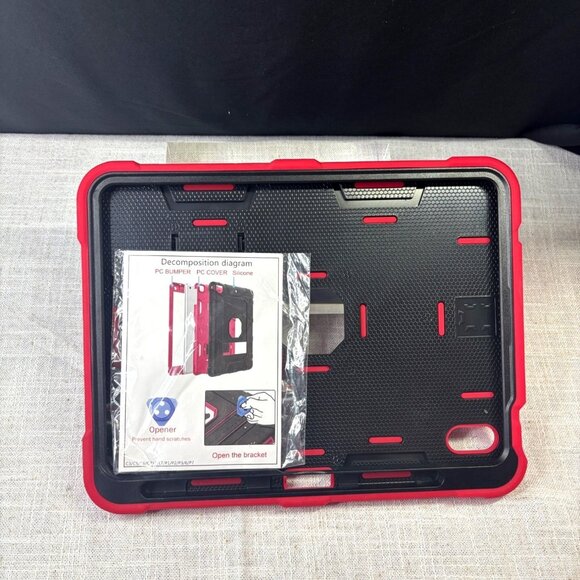 iPad 10th Generation Case 10.9 Inch 2022, iPad 10 Case with Kickstand & Pencil H - Picture 4 of 5